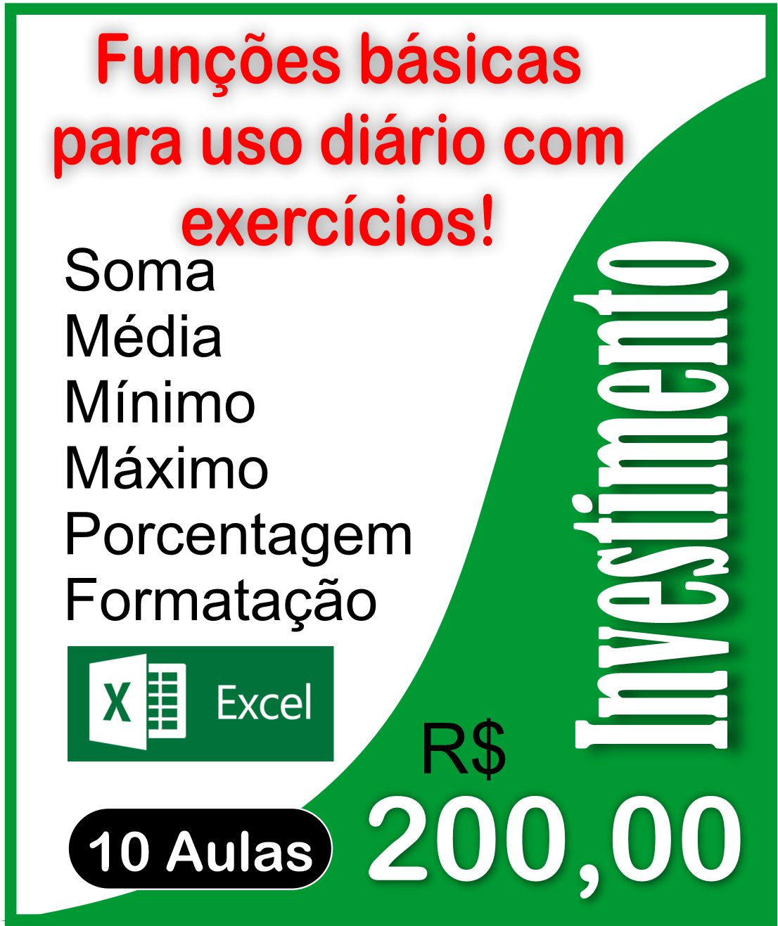 Curso de Excel do básico ao avançado - EXCELÊNCIA - Treinamentos Co...