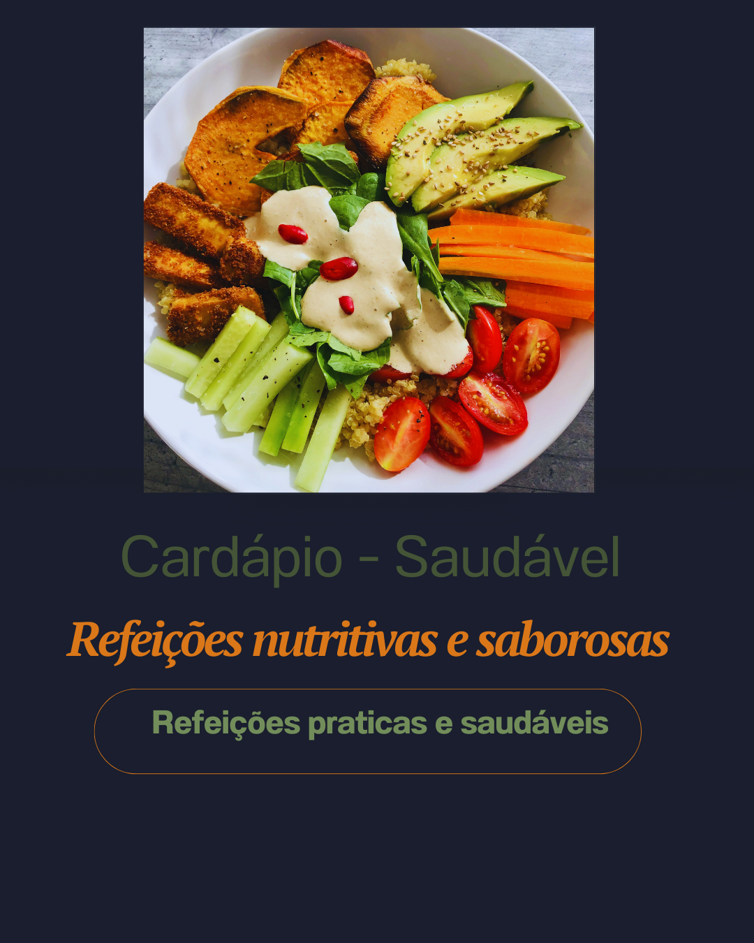 Cardápio Saudável – refeições nutritivas e saborosas para o dia a d...