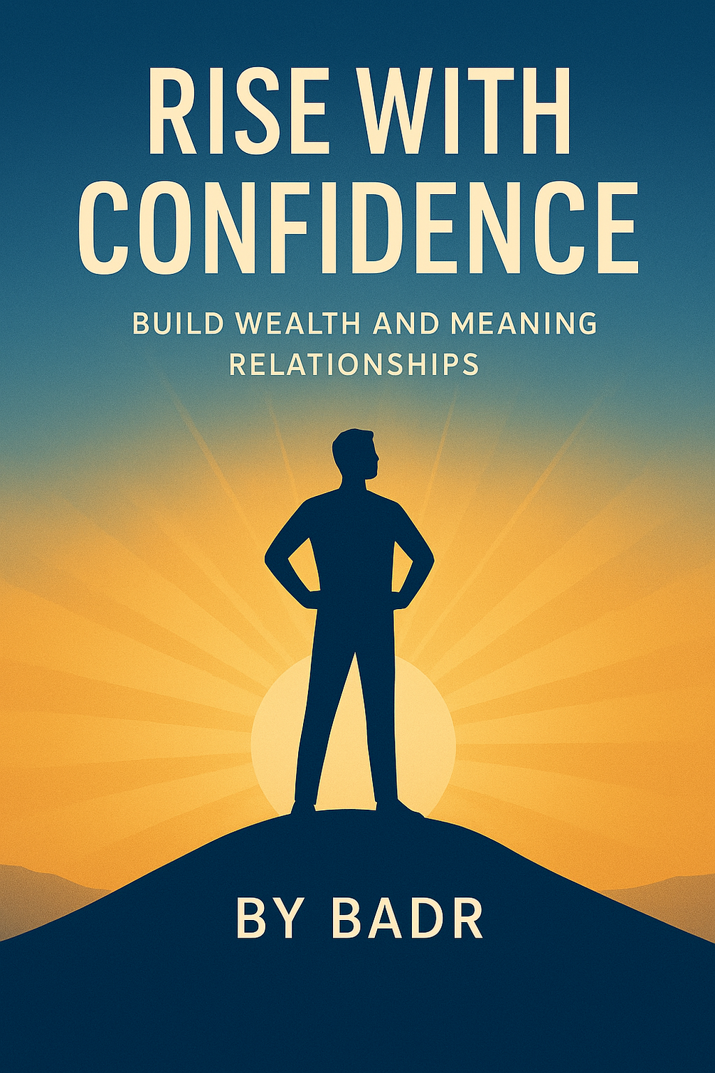Confident Rising Up Rise with Confidence Build Wealth, Self-Confidence, and Meaningful ...