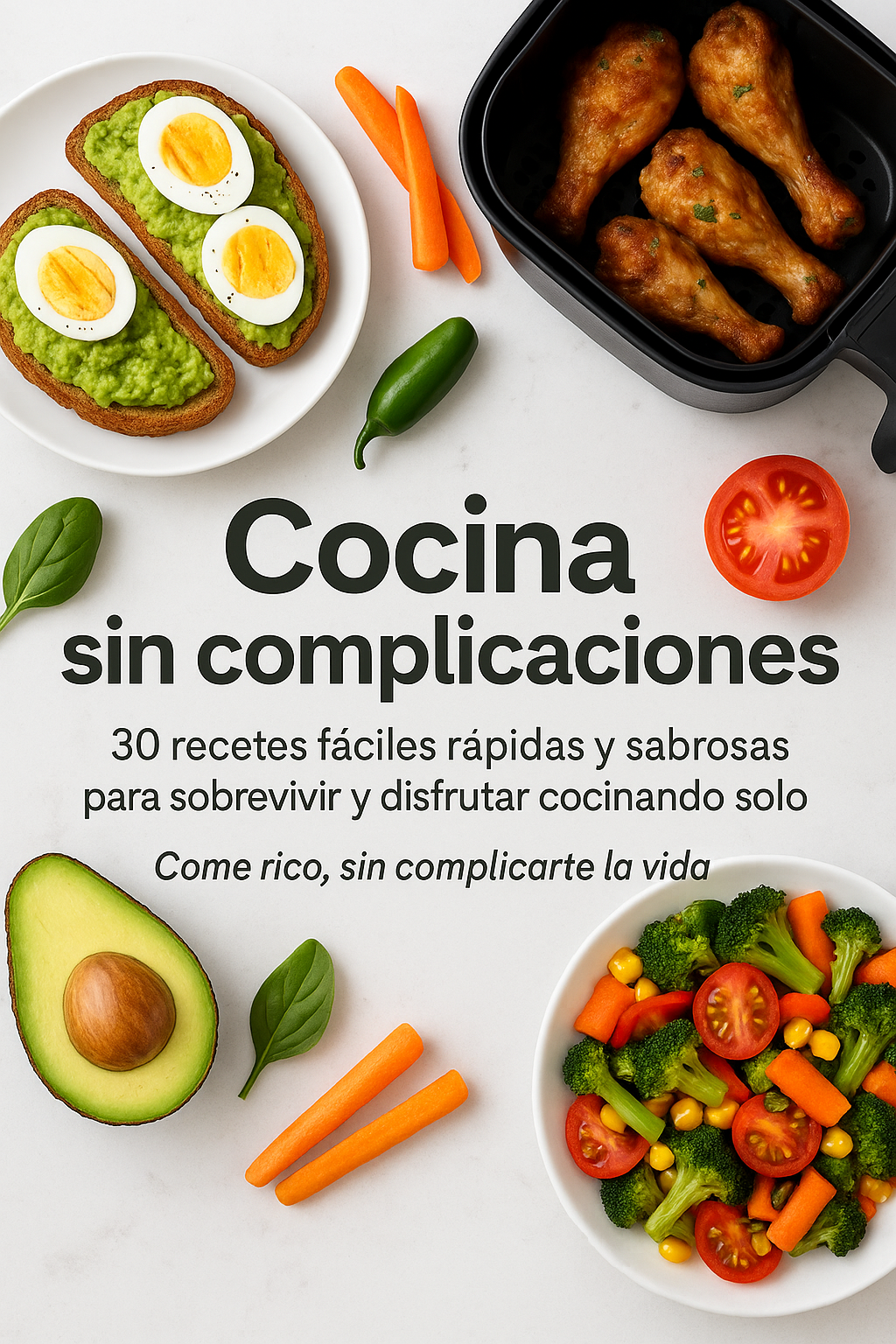 Cocina sin complicaciones. La freidora de aire tu mejor amiga