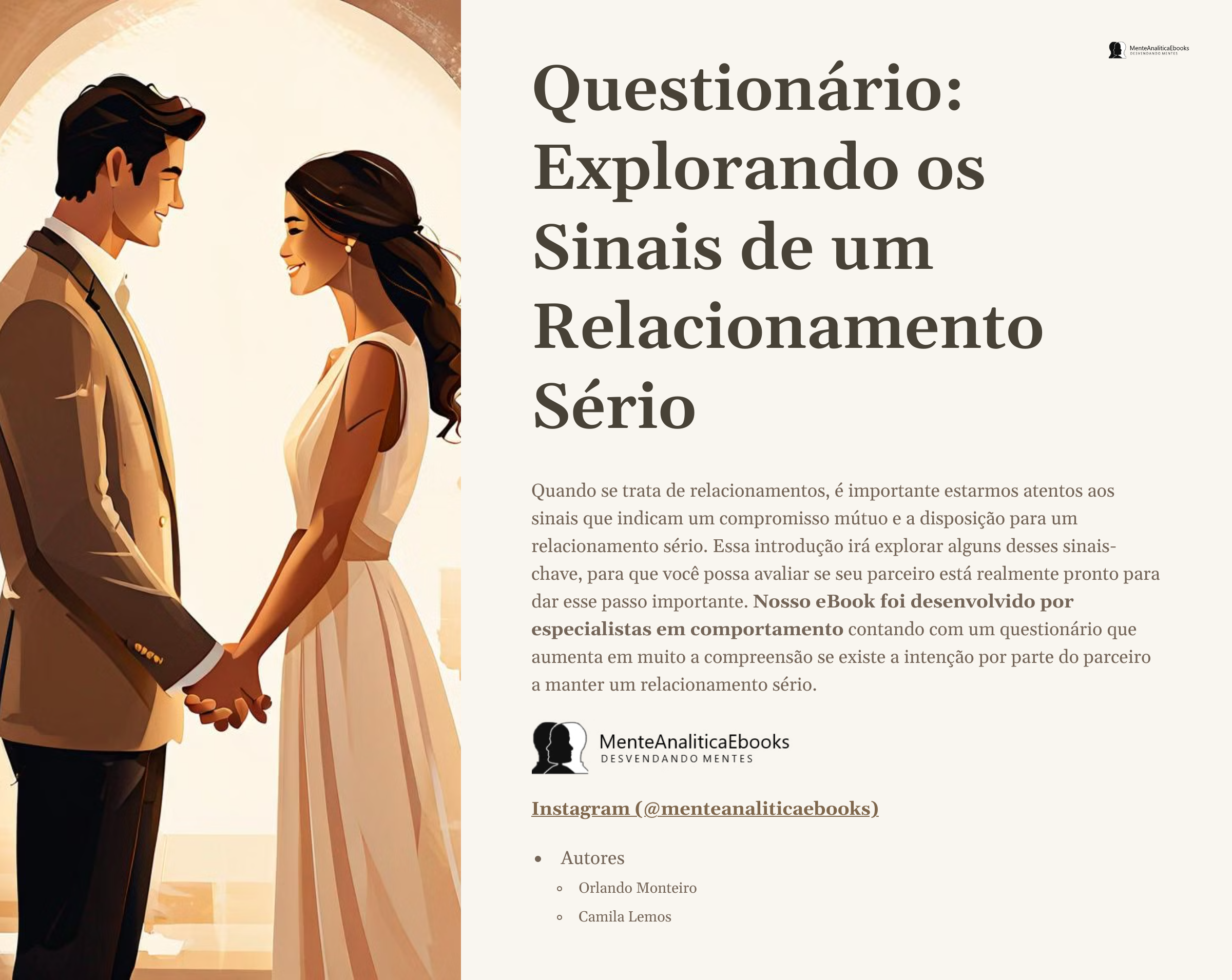 Questionário: Explorando os sinais de um Relacionamento serio. - Ca...