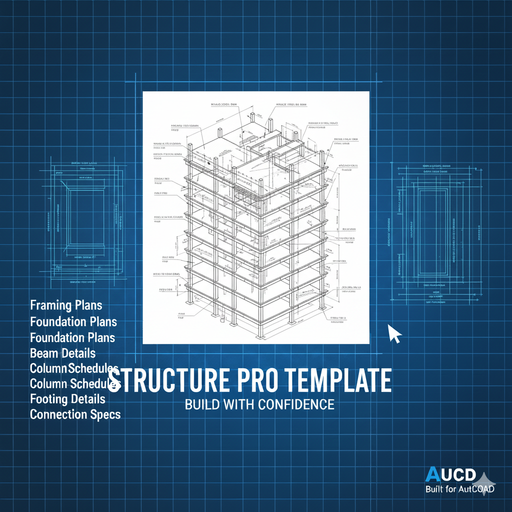 03.- AutoCAD Template: Structural engineering - Jimmy Viejó Aguirre...