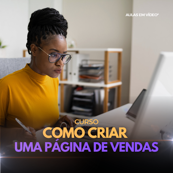 COMO CRIAR UMA PAGINA DE VENDAS