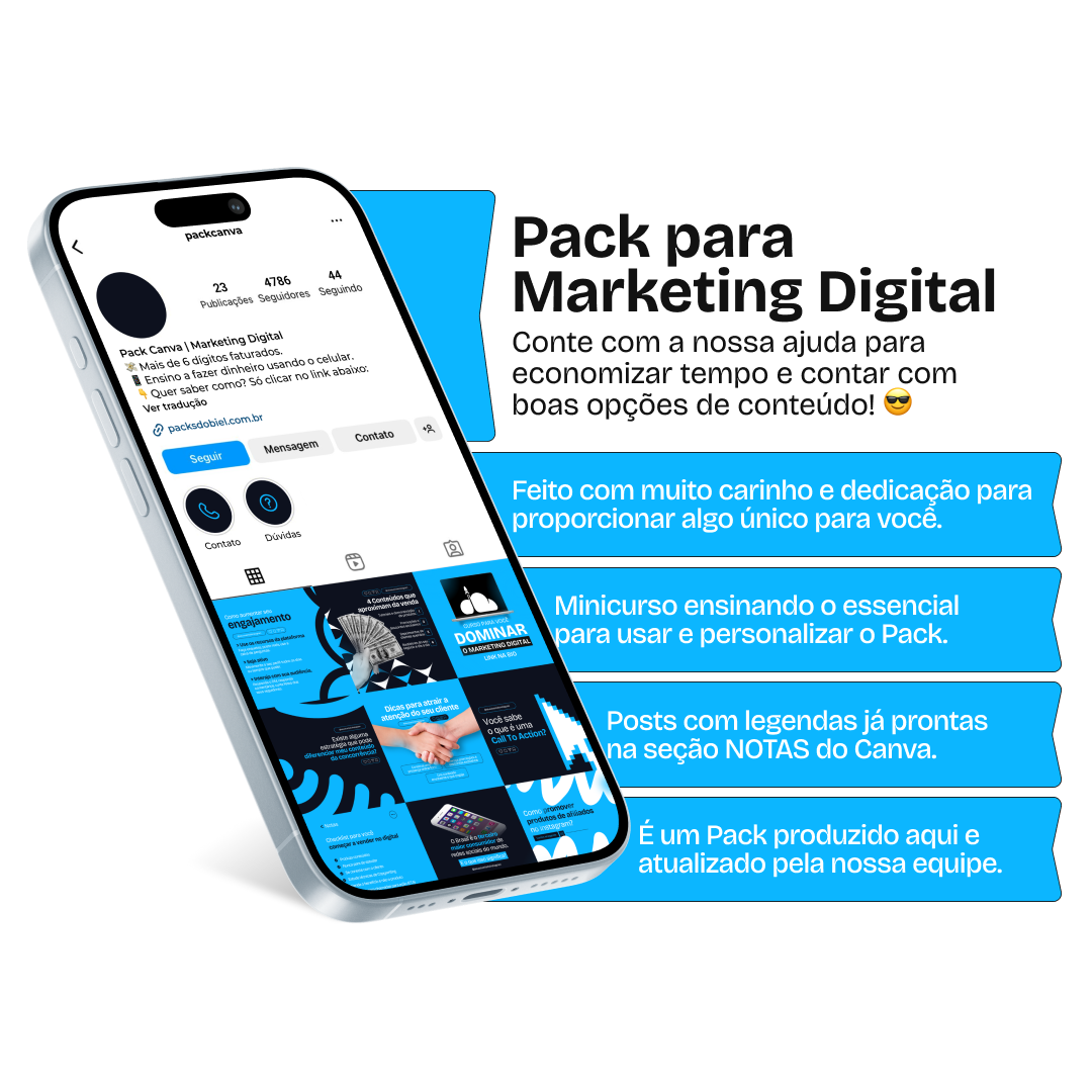 Pack Canva - Marketing Digital