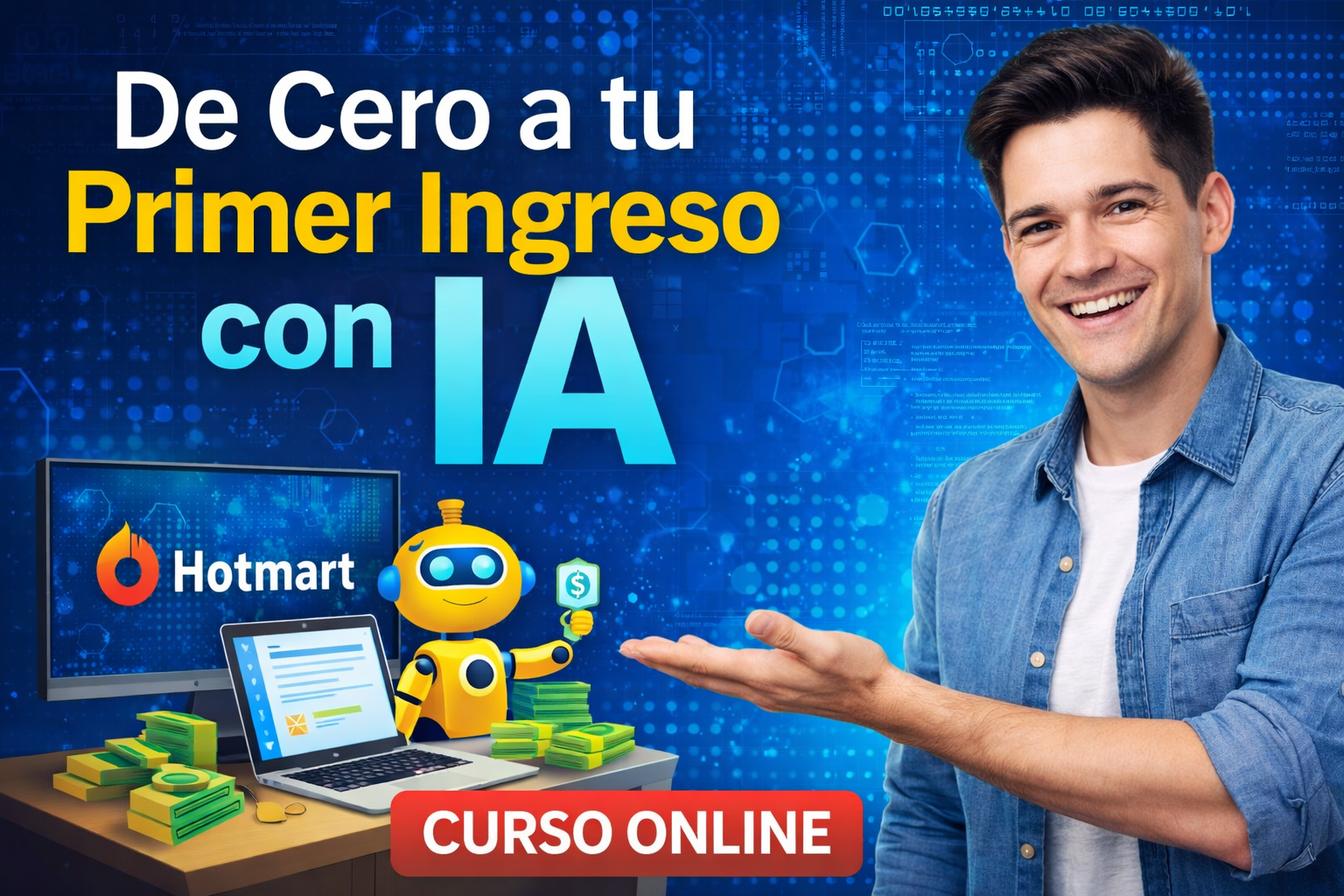 De Cero a tu Primer Ingreso con IA | Hotmart