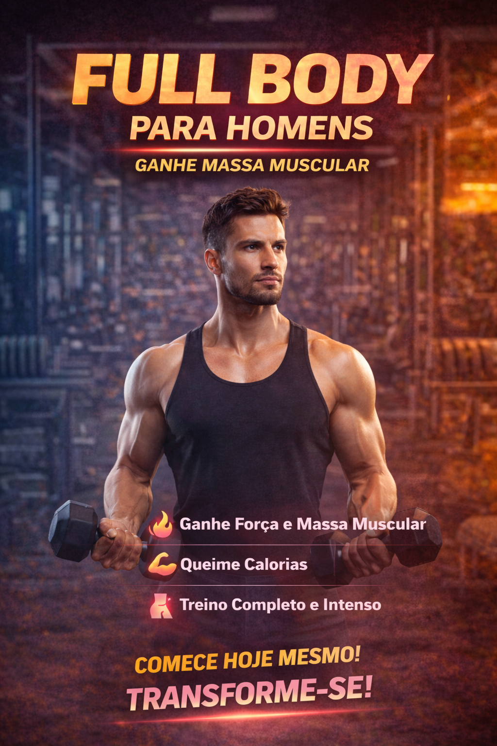 Plano de treino Full body para Homens - Coach António Sousa | Hotmart