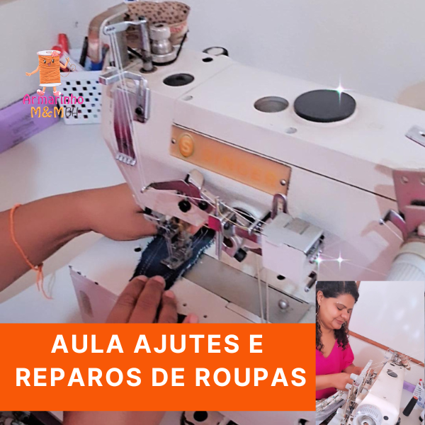 Curso de Ajustes e Reparos de Roupas para Iniciantes - Adelaine Vit...