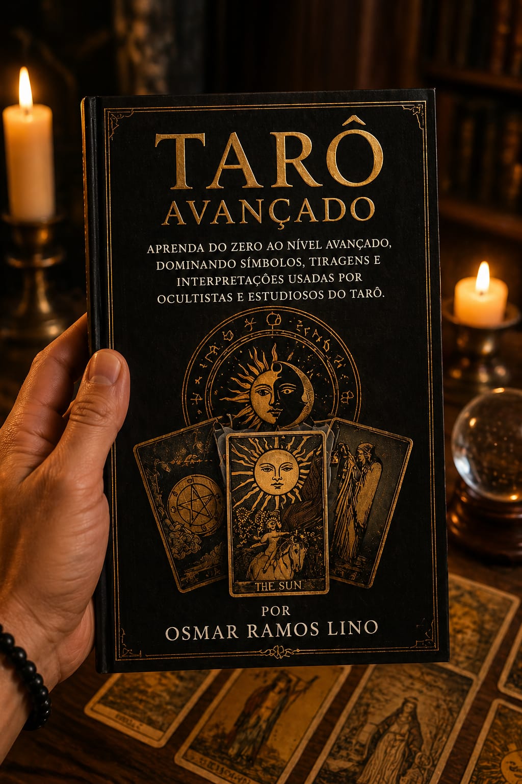 Tarô Avançado Aprenda do zero ao nível avançado, dominando símbolos, tiragens e interpretações usadas por ocultistas e estudiosos do Tarô. Aprenda do zero ao nível avançado, dominando símbolos, tiragens e interpretações usadas por ocultistas e estudiosos