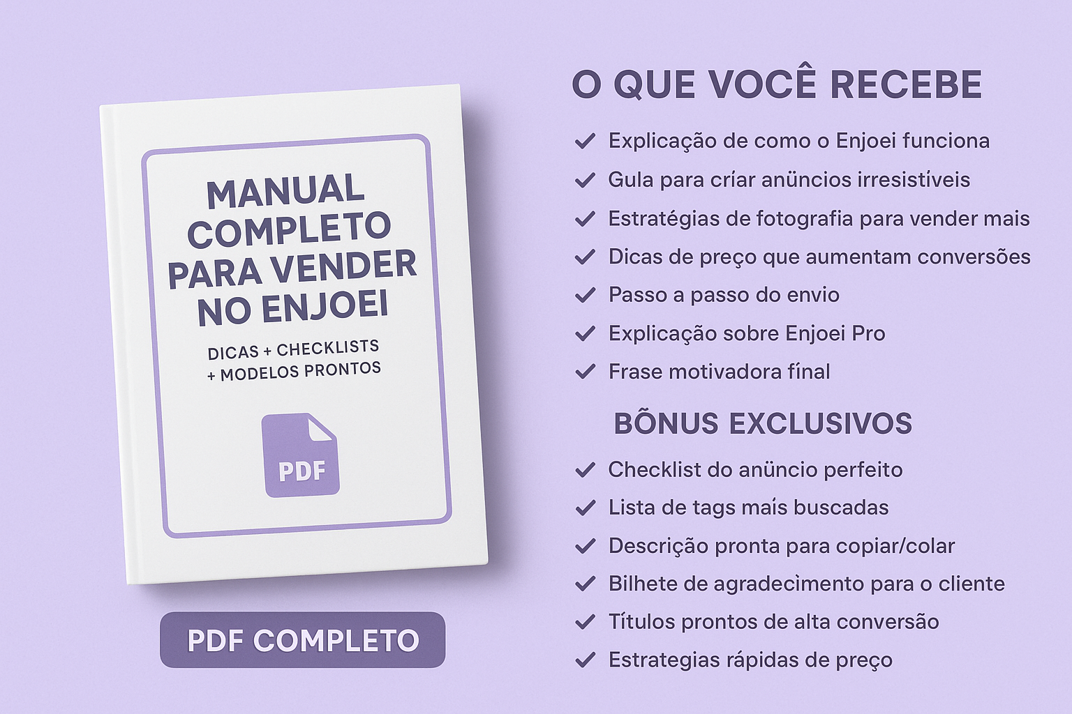Manual de Vendas no Enjoei Guia prático para vender mais e melhor ...