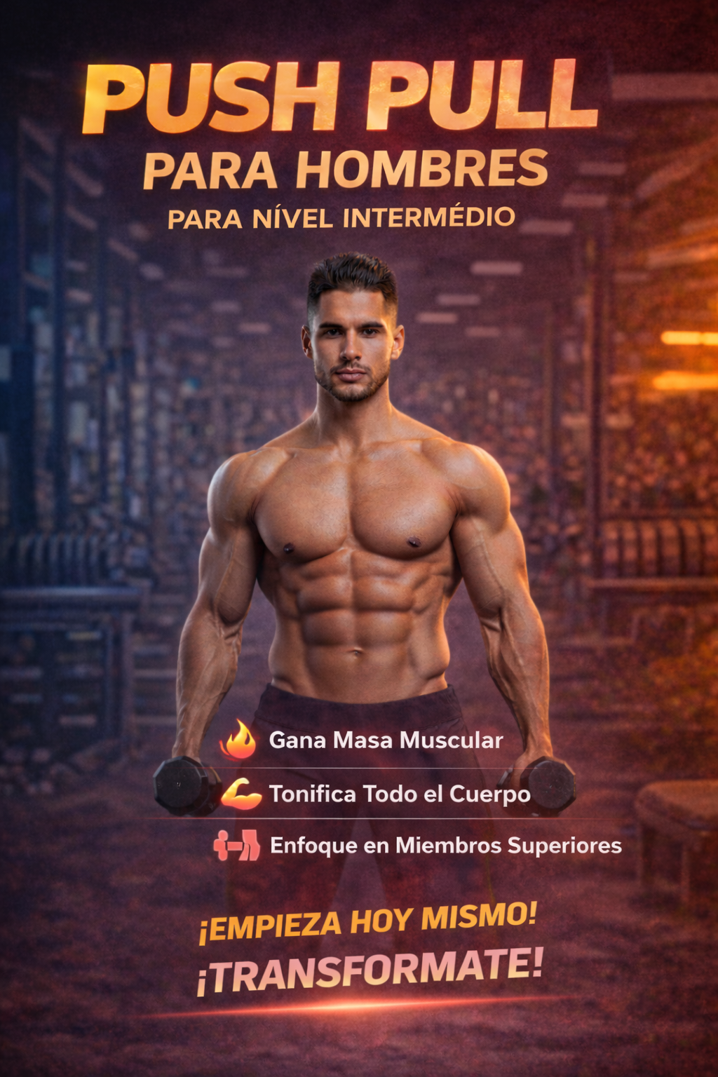 Plan Push Pull para hombres - Coach António Sousa | Hotmart