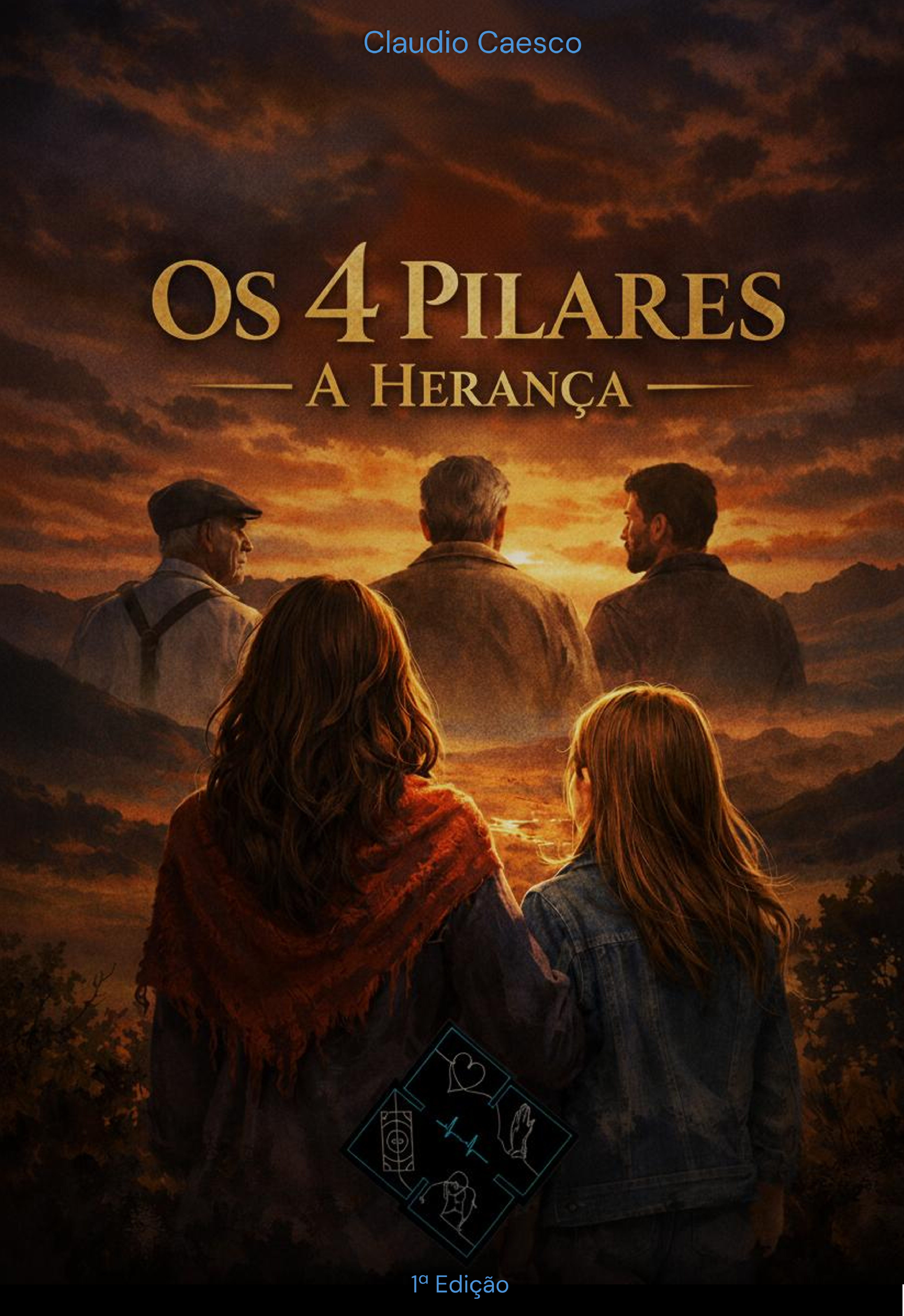 Capa do livro Os 4 Pilares — A Herança
