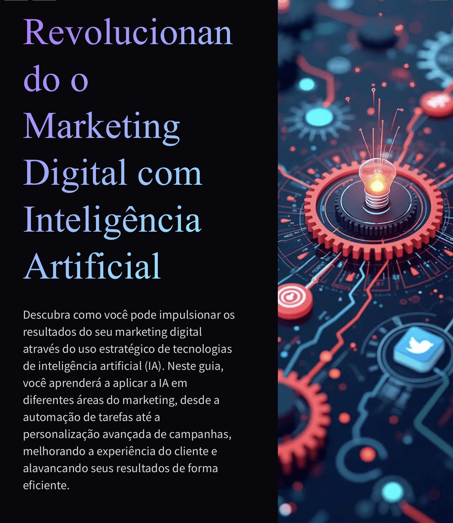 Revolucionando o Marketing Digital com Inteligência Artificial