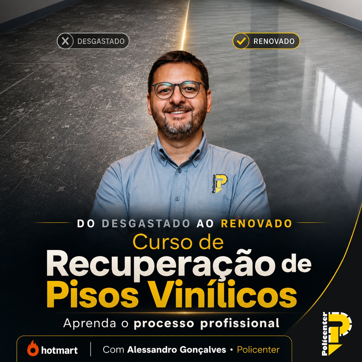Curso Recuperação Técnica e Conservação de Pisos Vinílicos