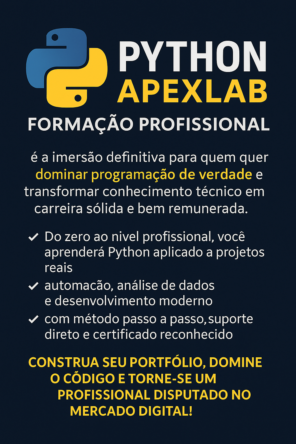 Python ApexLab – Formação Profissional