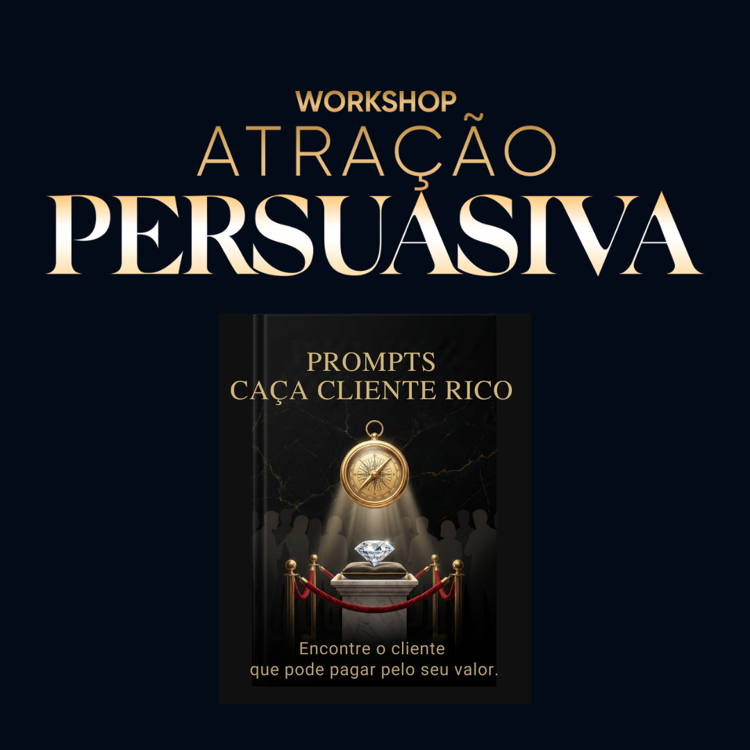 Workshop Atração Persuasiva + Prompts Caça Cliente Rico
