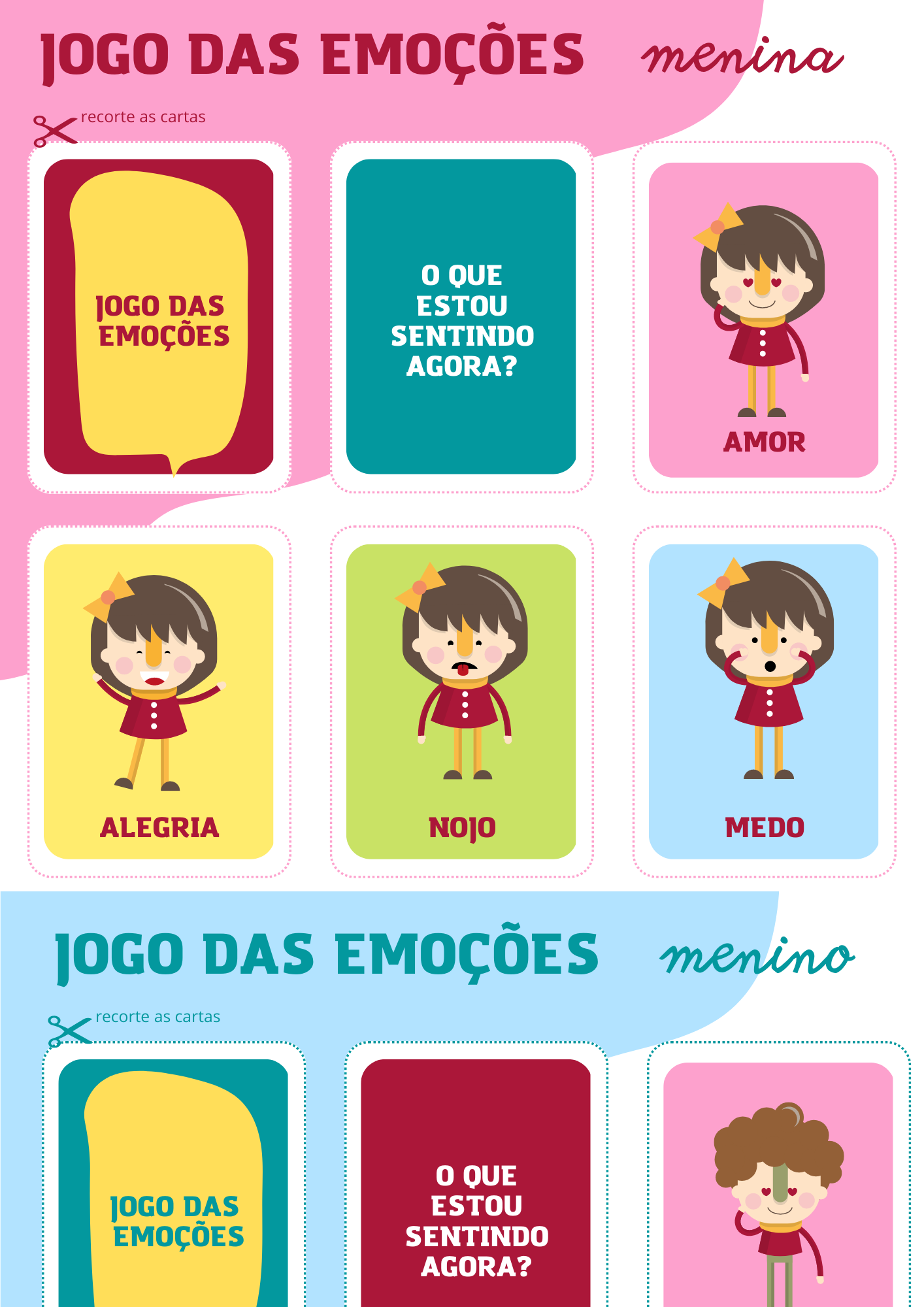 Cartas Das Emocoes