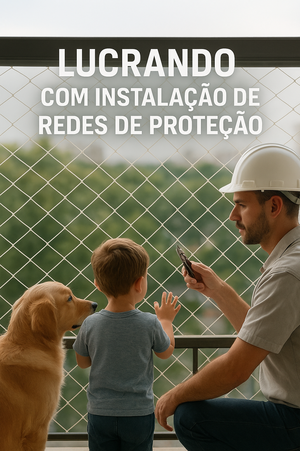 Lucrando com instalação de Redes de Proteção