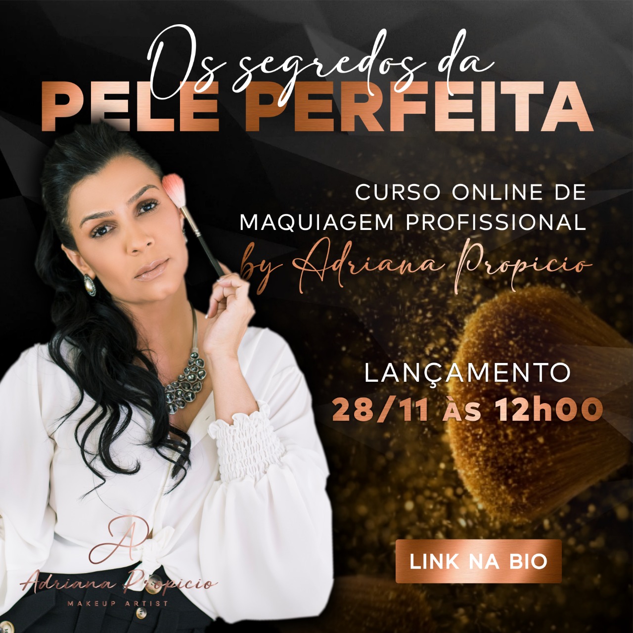 Imagem de capa para o Curso online Os Segredos da pele perfeita By Adriana Propicio