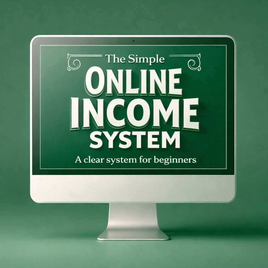 the simple online income system