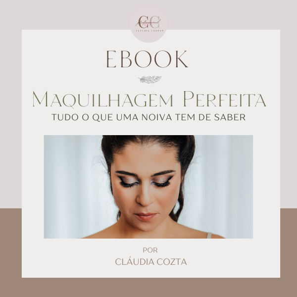 Imagem de capa para o Ebook A MAQUILHAGEM DE CASAMENTO PERFEITA: Tudo o que uma Noiva tem de saber