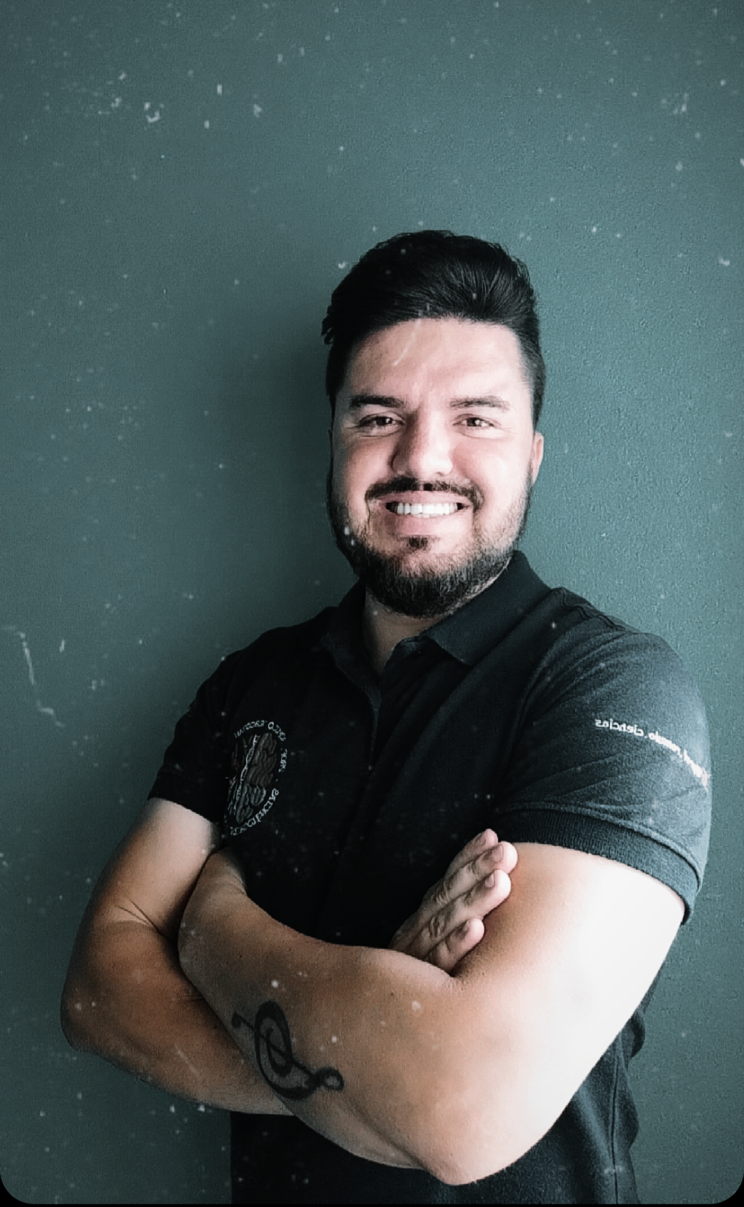 Foto do Prof. Rômulo Ciências